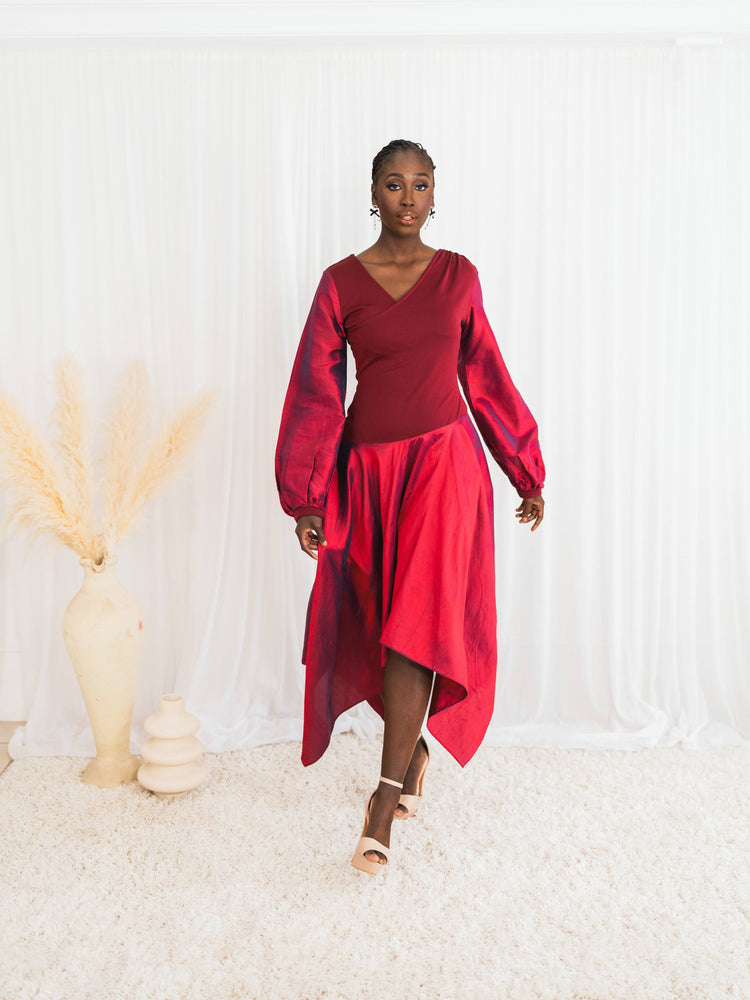 Aghogho Handerchief Dress