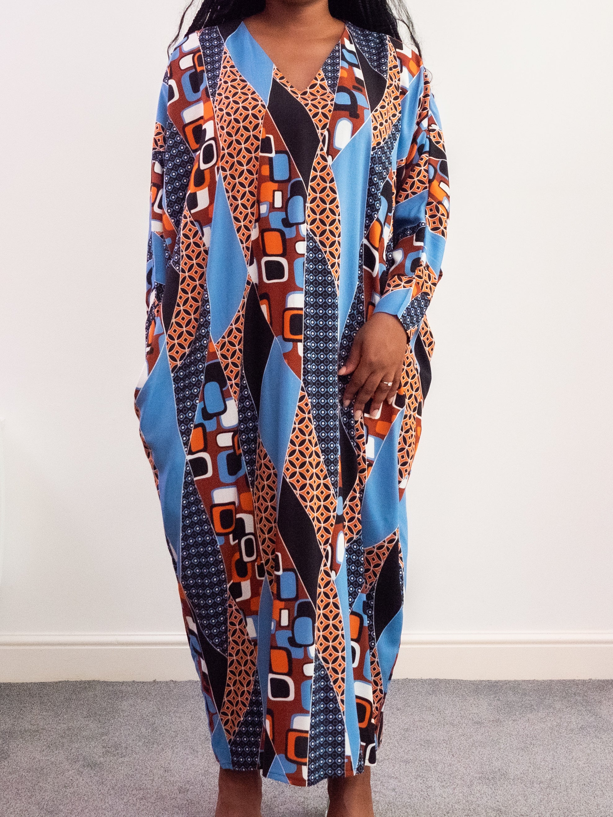 Okite Bubu Gown in Multi – Kim Dave