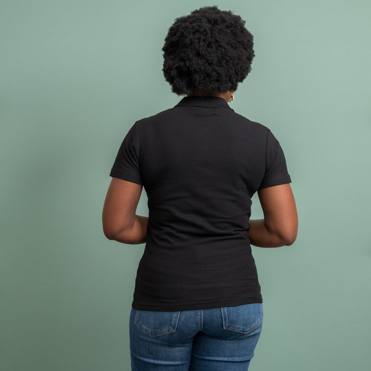 Kolanut Polo Shirt in Black