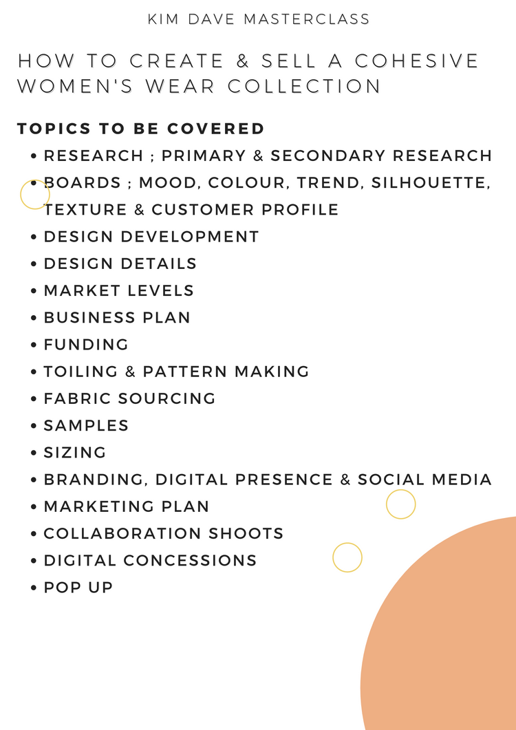 How to Create & Sell a Cohesive Women's Wear Collection Online Course