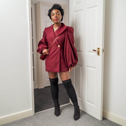 Making The Akpevwe Blazer Dress