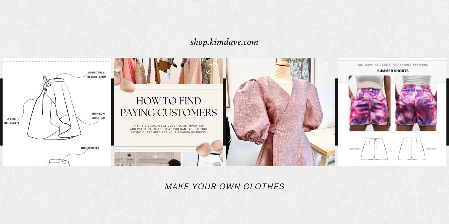 PDF Sewing Patterns & Digital Products