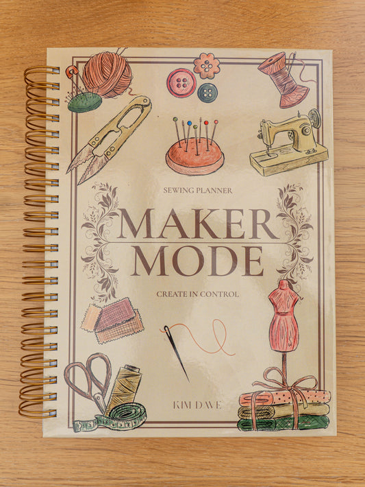 Maker Mode A4 Sewing Planner - Soldout! (Restocking October 2026)