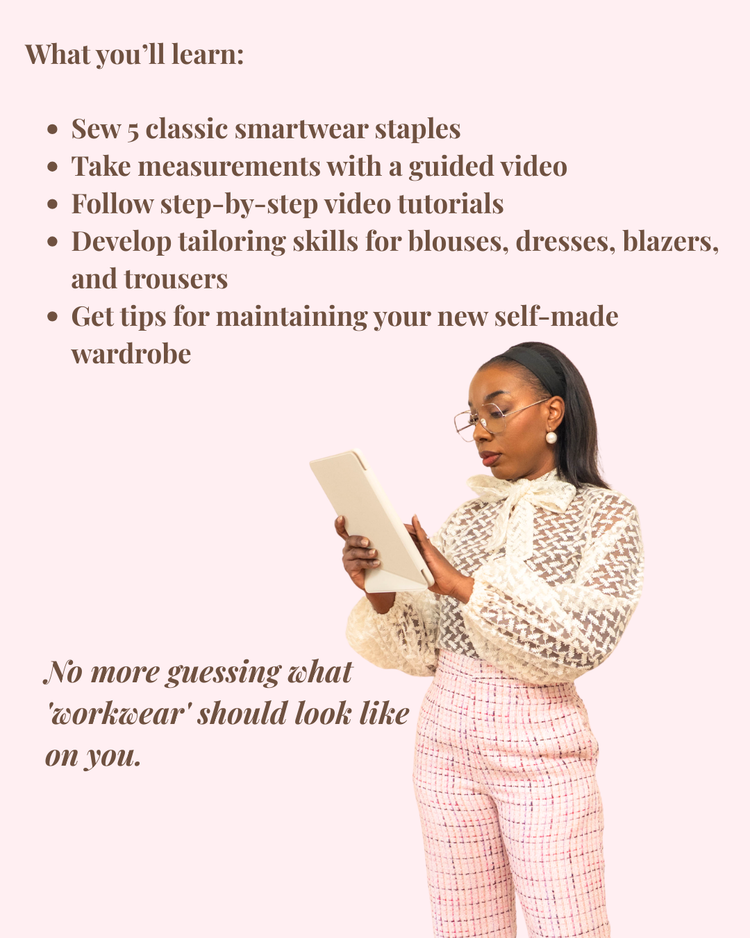 Ready for Business Course: Build Your Professional Sewing Wardrobe