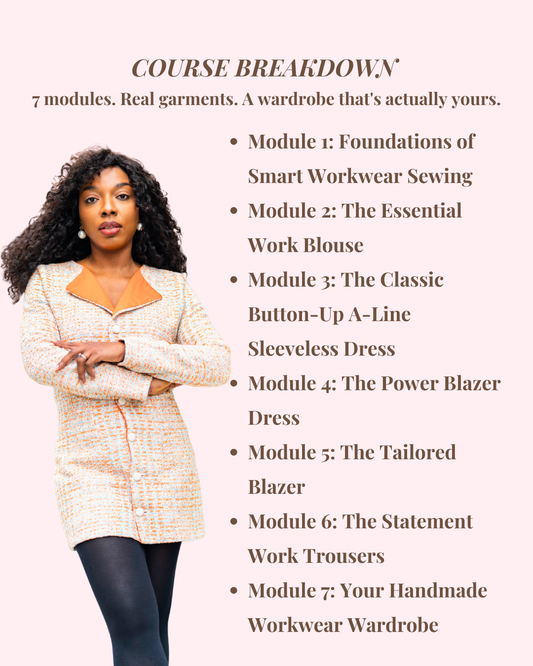 Ready for Business Course: Build Your Professional Sewing Wardrobe