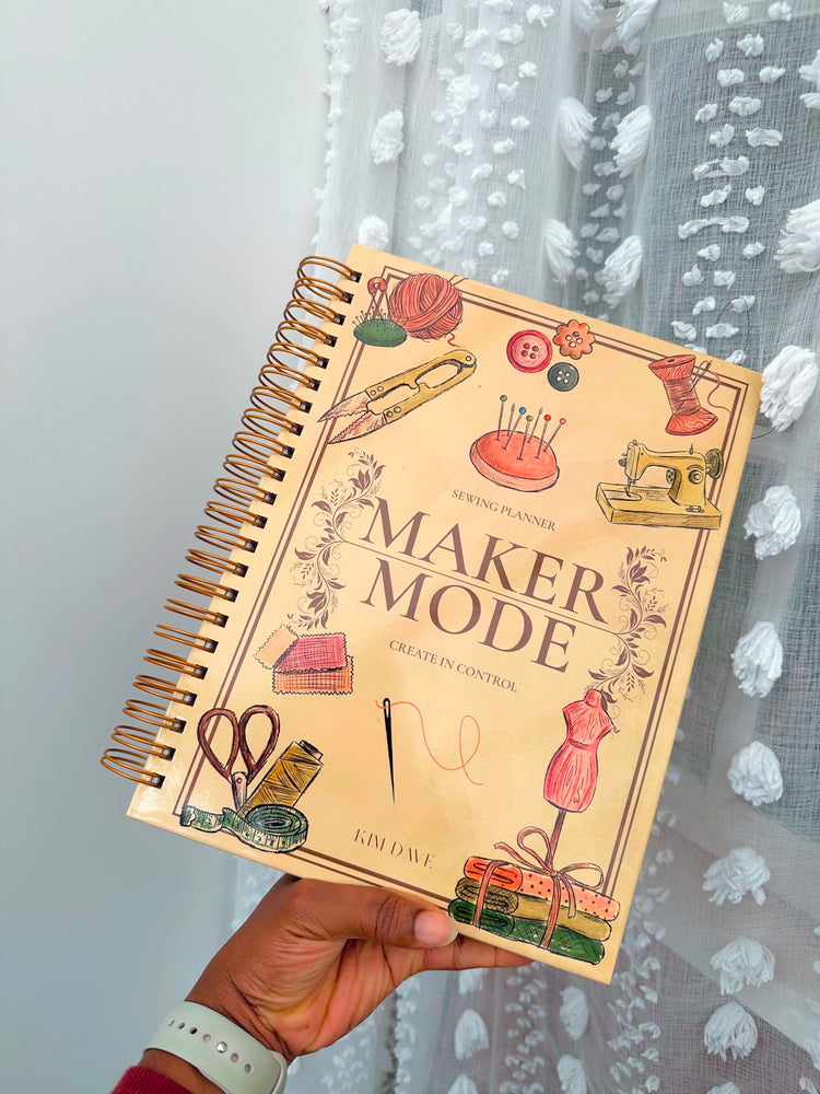 Maker Mode A4 Sewing Planner - Soldout! (Restocking October 2026)