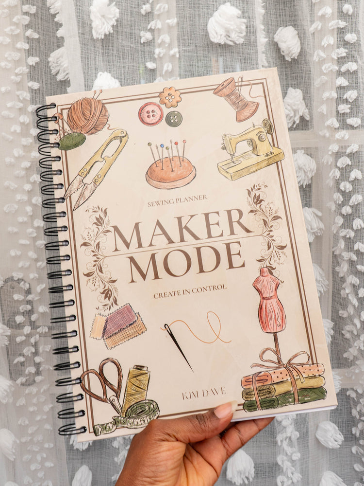 Maker Mode A4 Sewing Planner