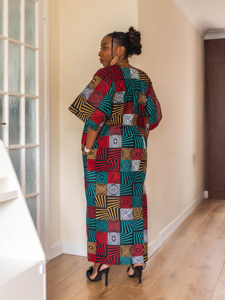 A0 Version - KIM DAVE BUBU/KAFTAN PDF SEWING PATTERNS SIZES XS-XXL