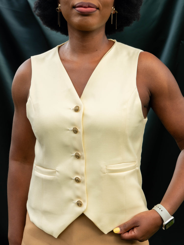 Kim Dave Waistcoat PDF Sewing Pattern U.K. 6 - 22