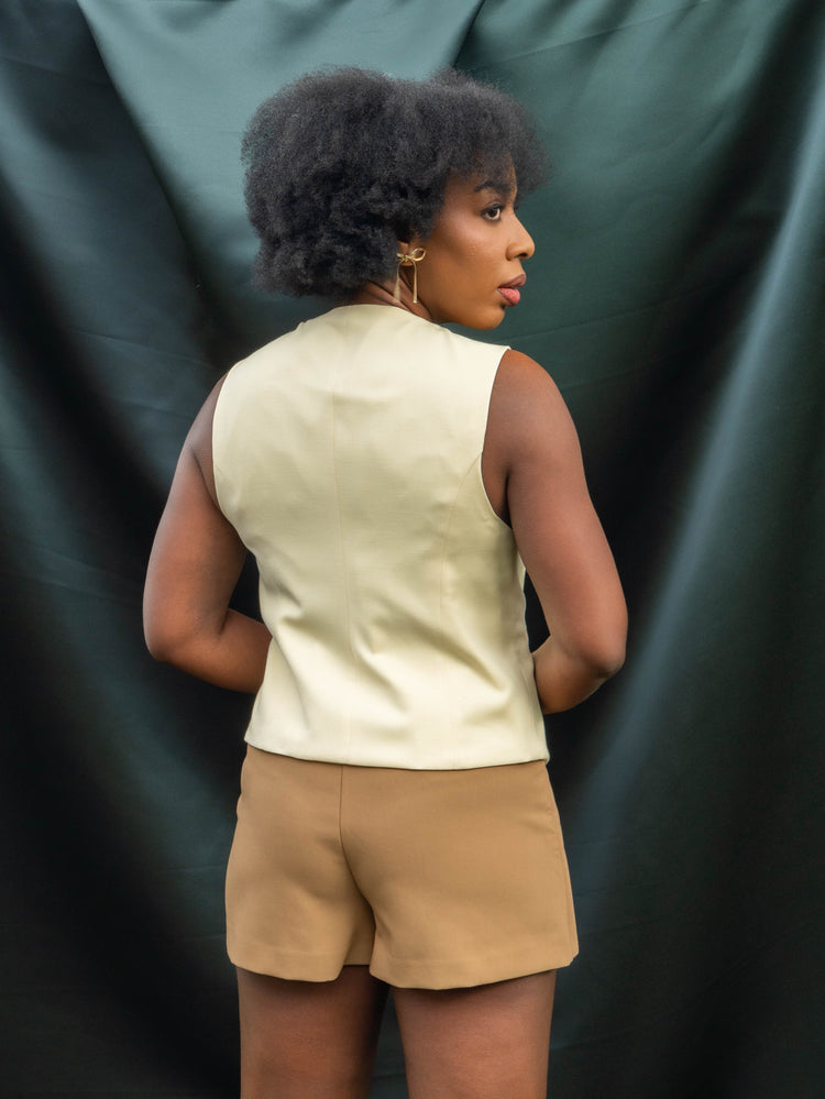 Kim Dave Waistcoat PDF Sewing Pattern U.K. 6 - 22