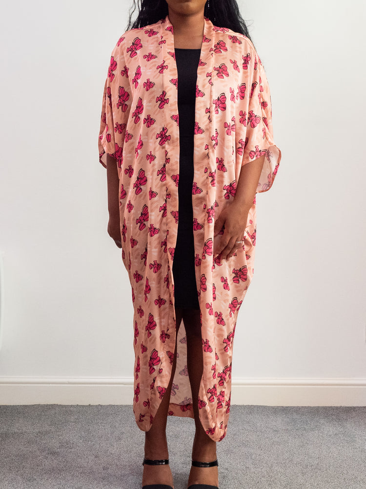 Tadre Robe Atare Robe in Kolanut Print – Kim Dave