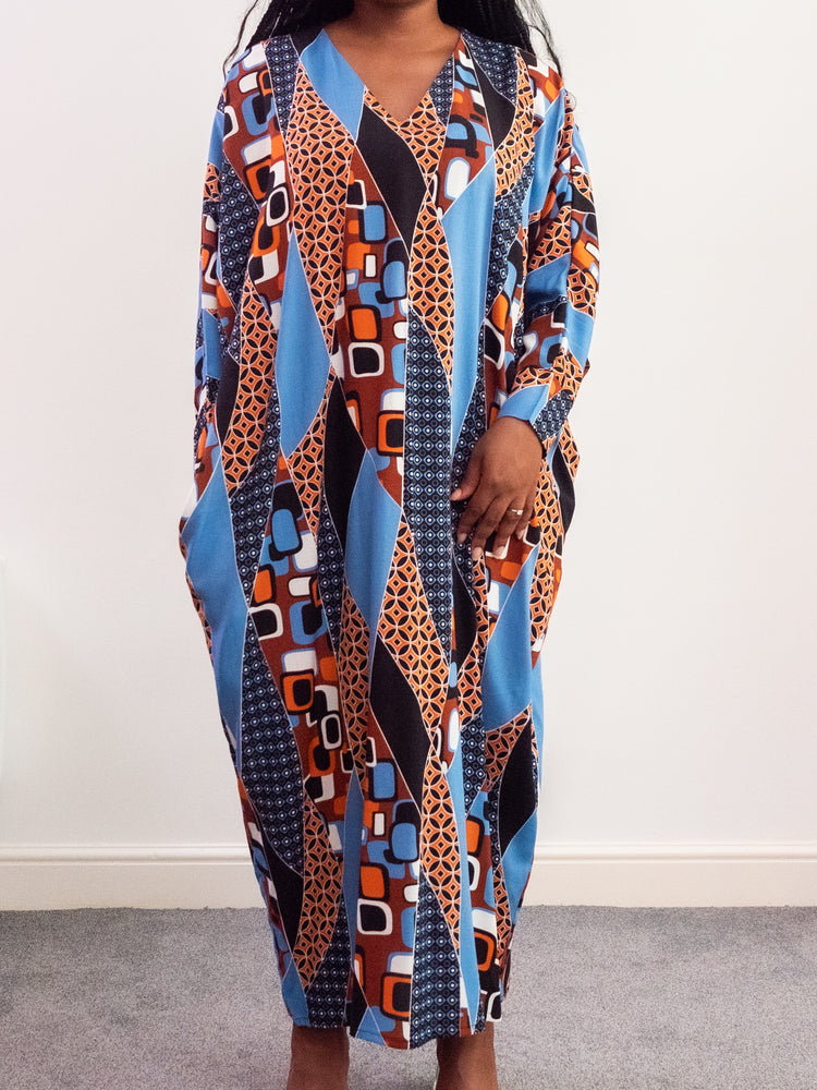 bubu dress Okite Bubu Gown in Multi – Kim Dave