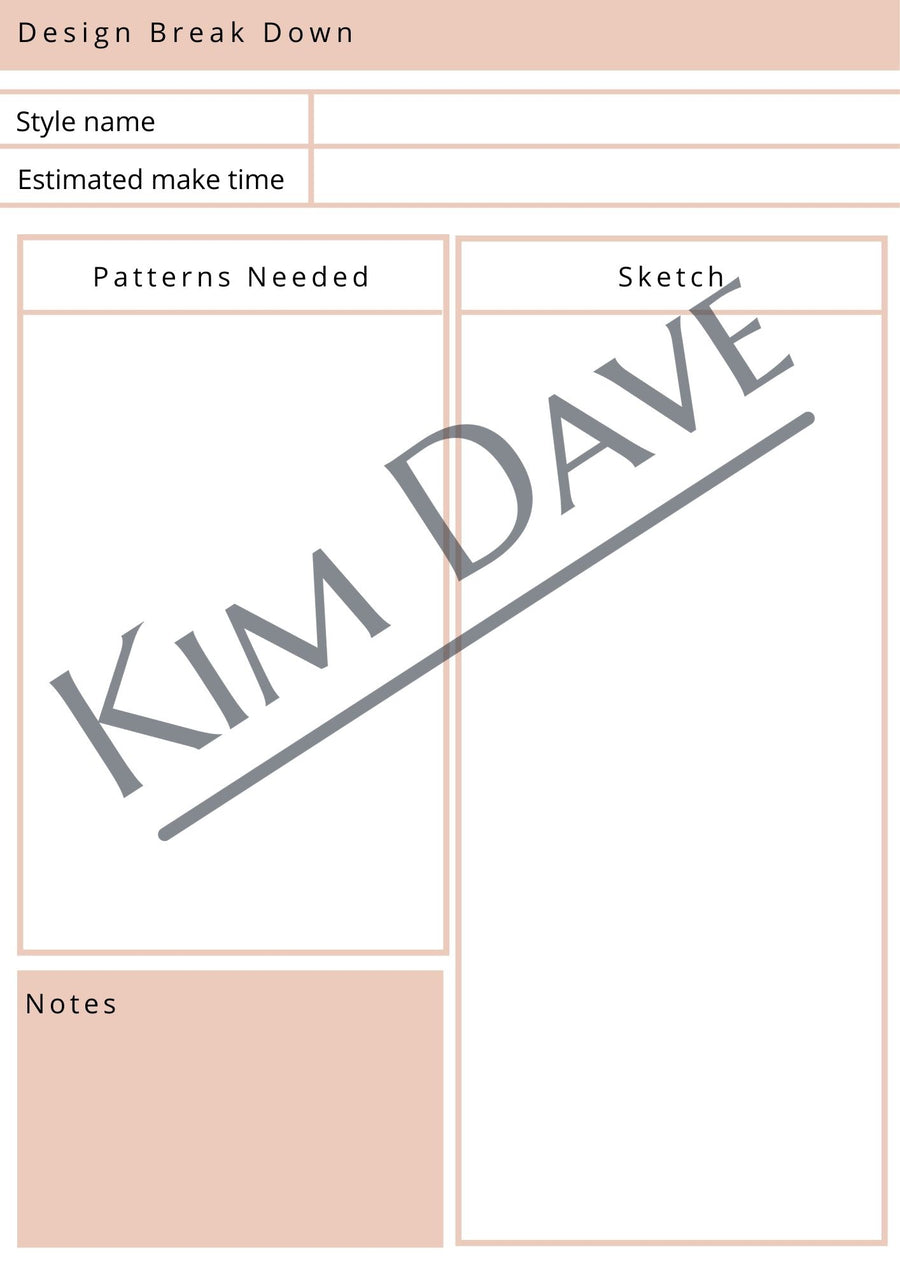 Kim Dave Design Planner